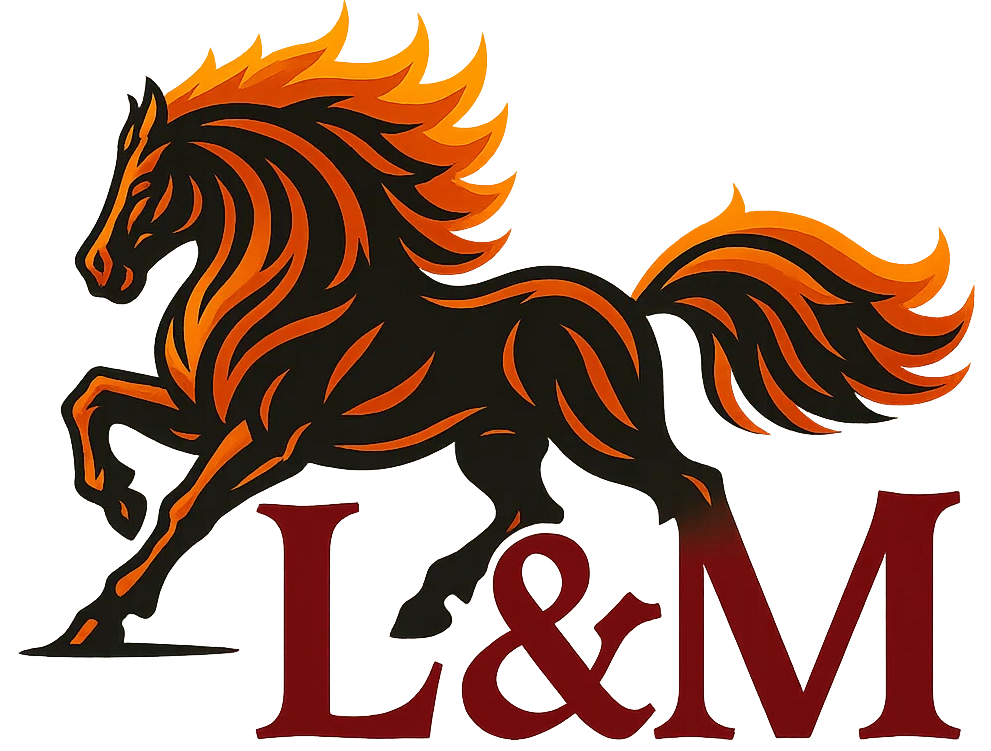 L&M Equine Logo