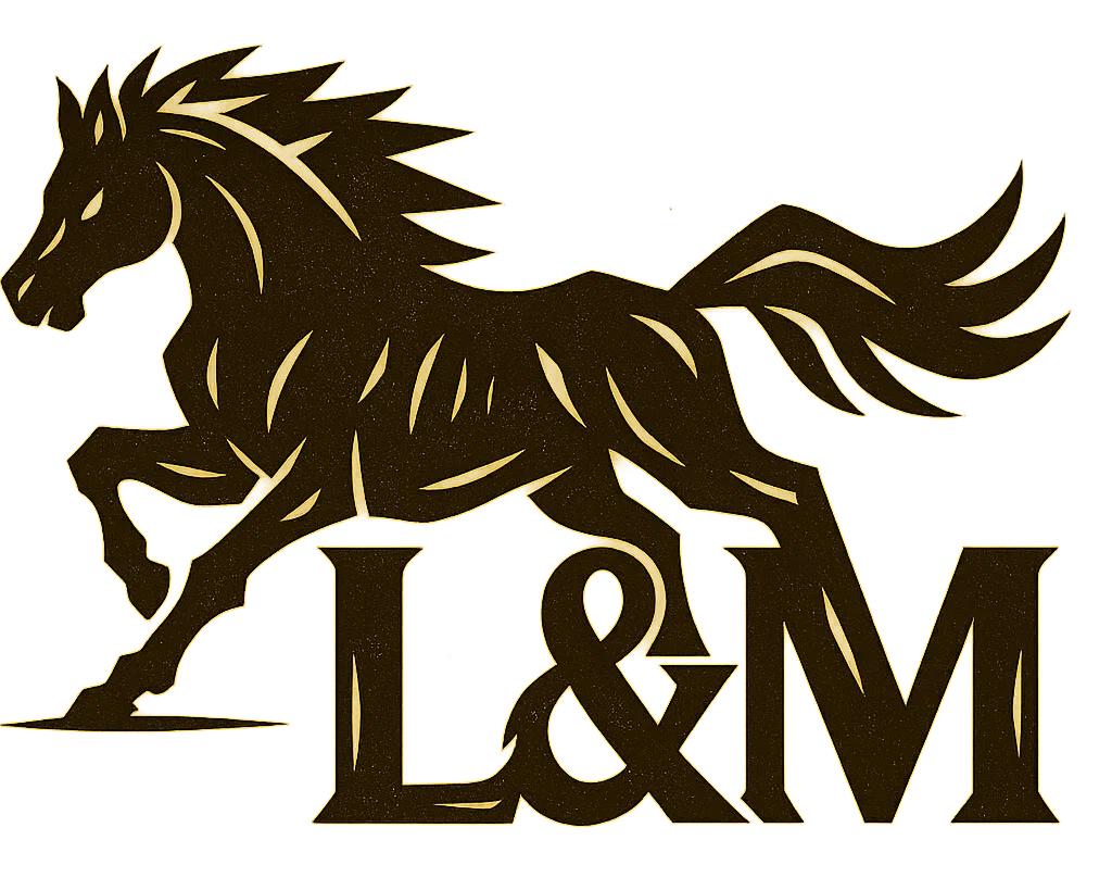 L&M Equine Logo